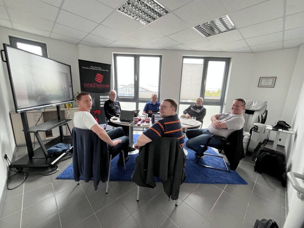 ora2know Meeting in Erftstadt.